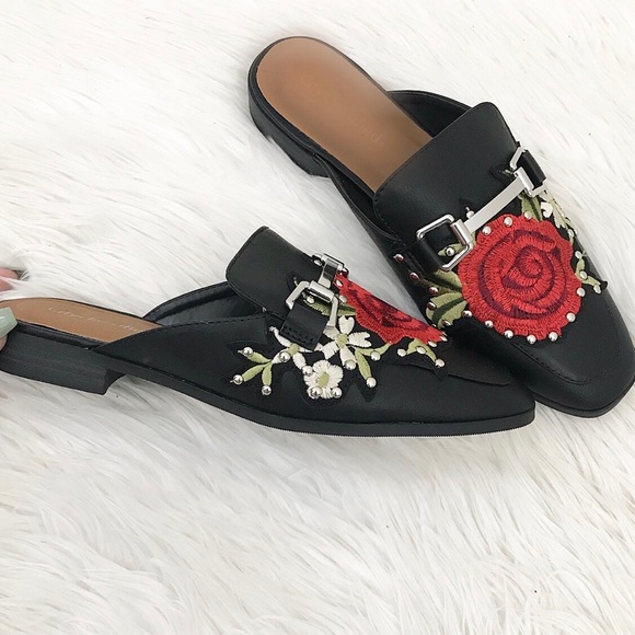 🔺SALE🔺Rose Backless Loafers - Picture 2 of 6